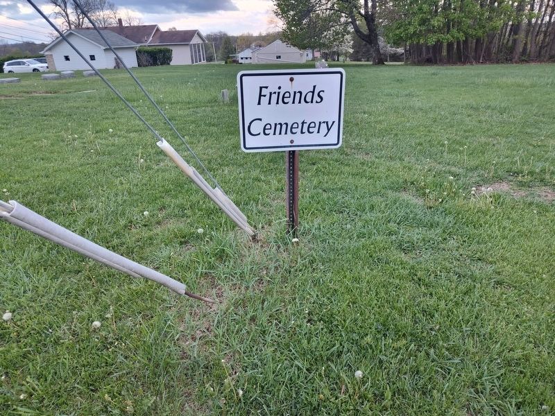 Flushing Friends Cemetery Marker image. Click for full size.