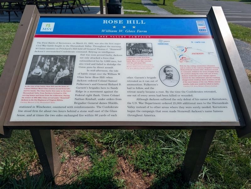 Rose Hill Marker image. Click for full size.