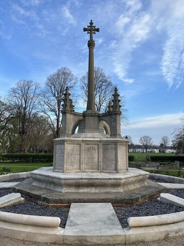 Chichester War Memorial Marker. Click for full size. Chichester War Memorial Marker image. Click for full size.