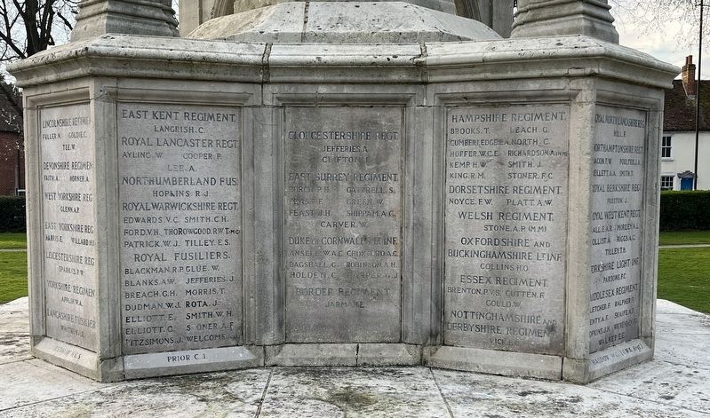 Chichester War Memorial. Click for full size. Chichester War Memorial image. Click for full size.