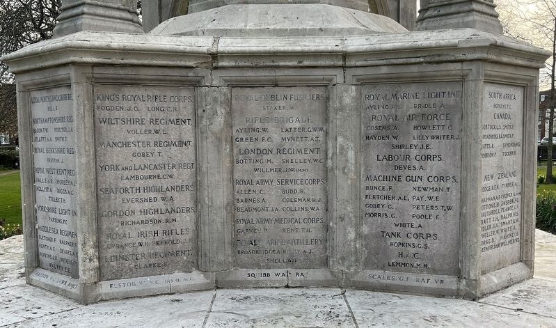 Chichester War Memorial. Click for full size. Chichester War Memorial image. Click for full size.