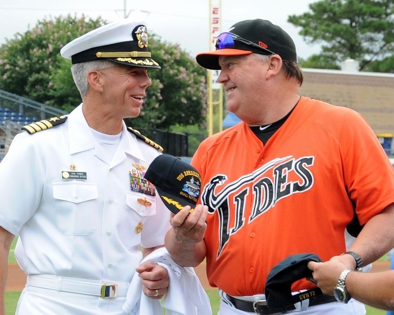 Norfolk Tides Manager Ron Johnson image. Click for full size.