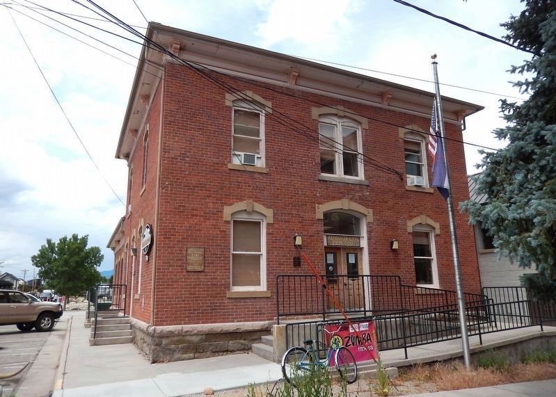 1882 Chaffee County Jail (<i>south/front elevation</i>) image. Click for full size.
