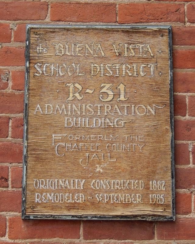 Buena Vista School District R-31 Administration Building image. Click for full size.