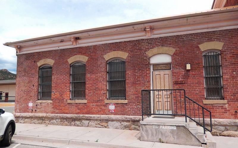 1882 Chaffee County Jail (<i>west elevation</i>) image. Click for full size.