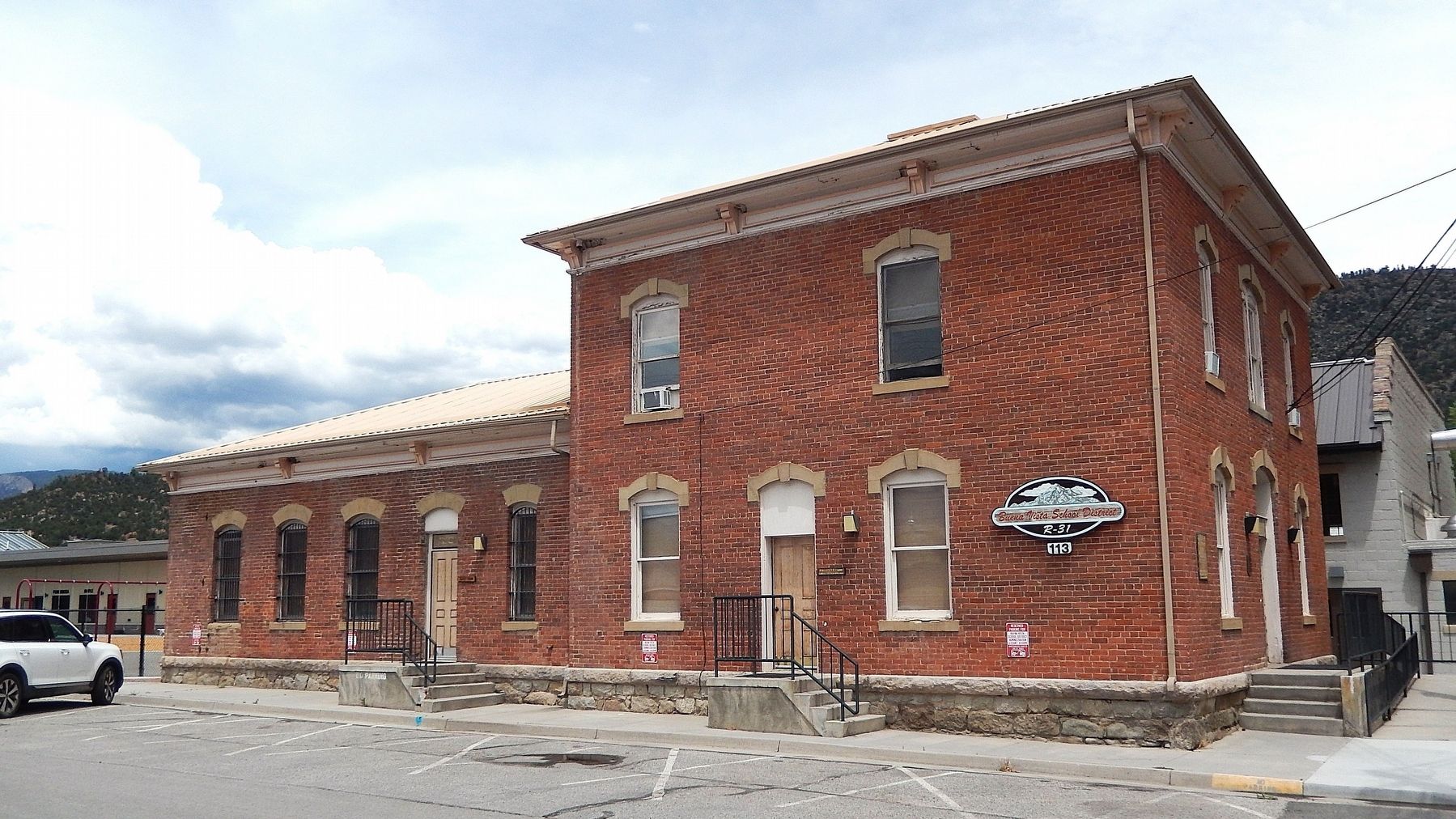 1882 Chaffee County Jail (<i>southwest elevation</i>) image. Click for full size.