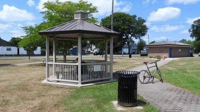Knights of Columbus Gazebo Marker. Click for full size. Knights of Columbus Gazebo Marker image. Click for full size.