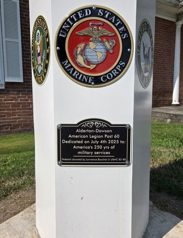 America's Military Anniversary Marker. Click for full size. America's Military Anniversary Marker image. Click for full size.