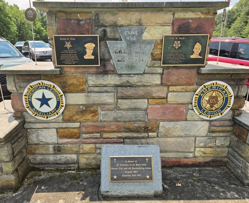 American Legion Post 493 Memorial image. Click for full size.