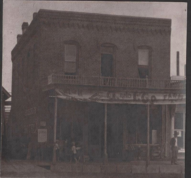 Norman's First Brick Building. Click for full size. Norman's First Brick Building image. Click for full size.