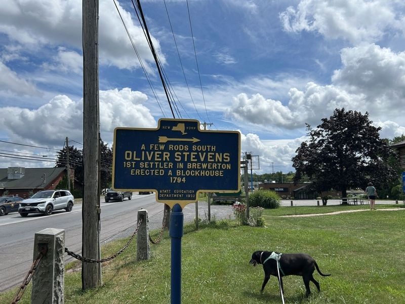 Oliver Stevens Marker image. Click for full size.
