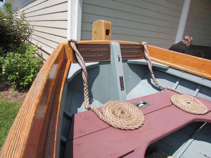 Perry�s Longboat Marker image. Click for full size.