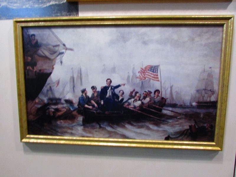 Perry�s Longboat Marker image. Click for full size.