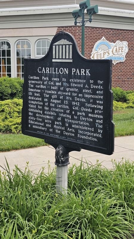 Carillon Park Marker. Click for full size. Carillon Park Marker image. Click for full size.