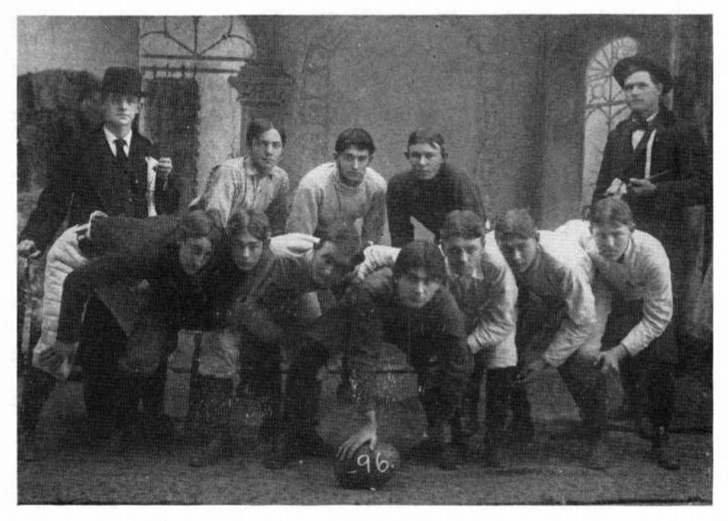 1896 University of Oklahoma football team. Click for full size. 1896 University of Oklahoma football team image. Click for full size.