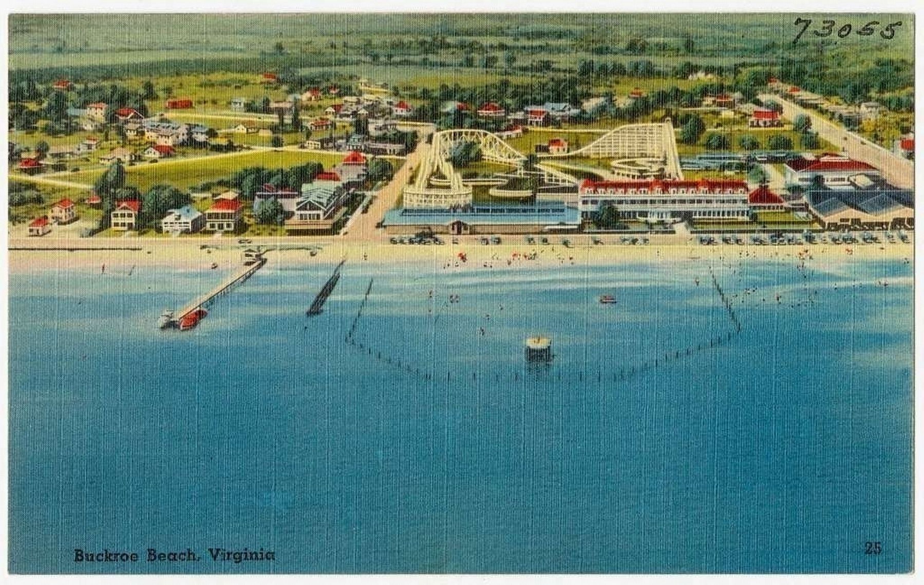 Buckroe Beach, Virginia. Click for full size. Buckroe Beach, Virginia image. Click for full size.