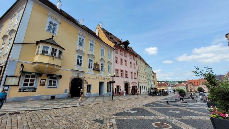 The view of the Two Archdukes building from the street image. Click for full size.