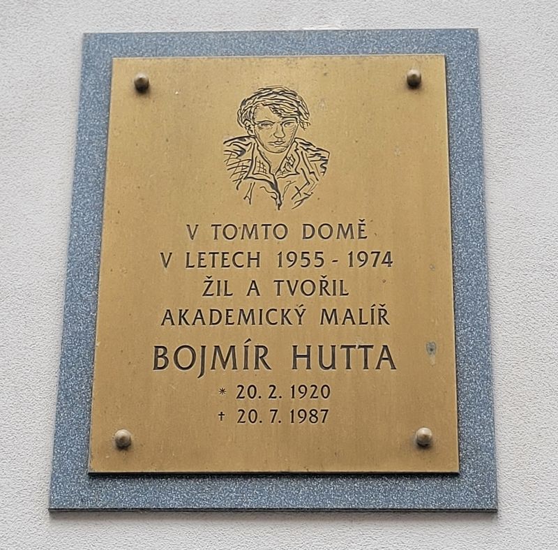 Bojmír Hutta Marker. Click for full size. Bojmír Hutta Marker image. Click for full size.