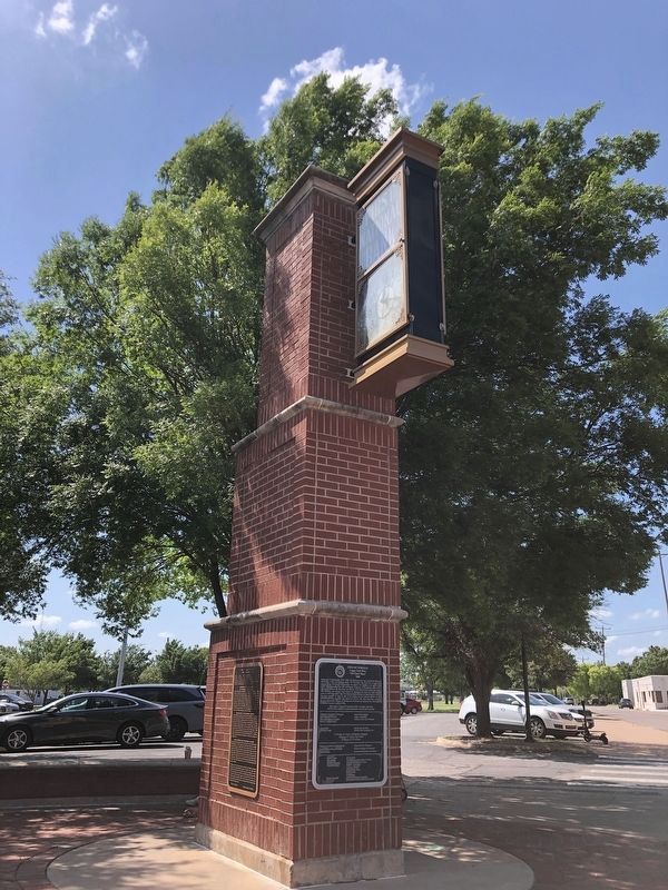 �The Clock Plaza� Marker image. Click for full size.
