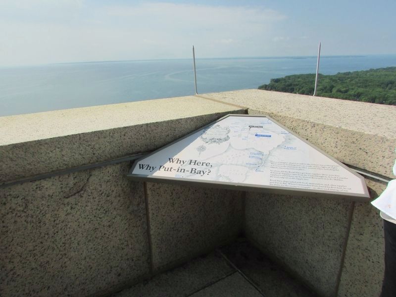 Why here, Why Put-in-Bay? Marker image. Click for full size.