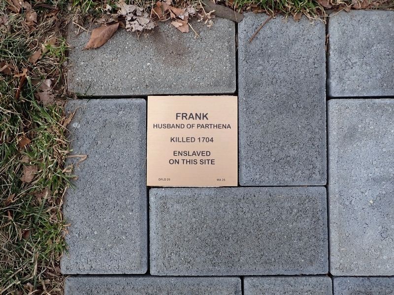 Frank Witness Stone image. Click for full size.