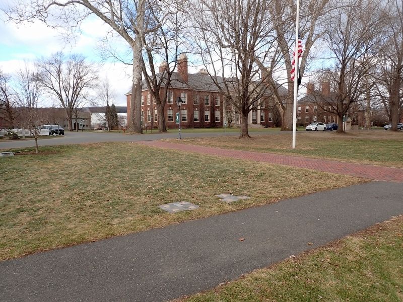 Frank Witness Stone (far left) image. Click for full size.