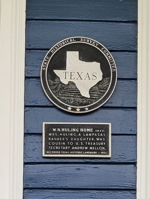W.N. Huling Home, 1877 Marker. Click for full size. W.N. Huling Home, 1877 Marker image. Click for full size.