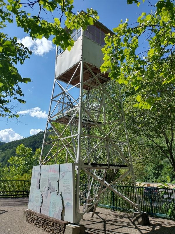The Heyday for Fire Towers Marker image. Click for full size.