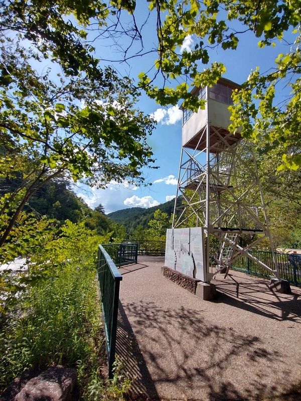 The Heyday for Fire Towers Marker image. Click for full size.