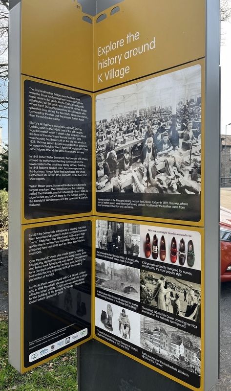 Explore the history around K Village Marker image. Click for full size.