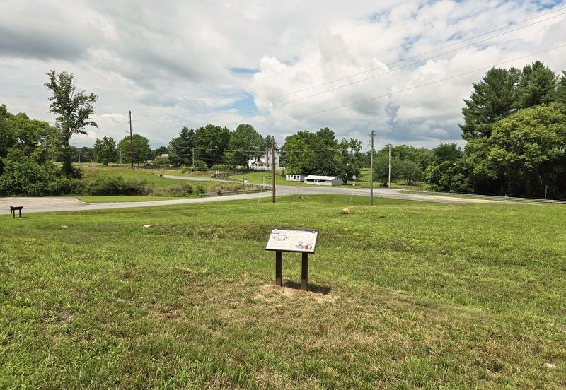 The Union Retreat Marker. Click for full size. The Union Retreat Marker image. Click for full size.