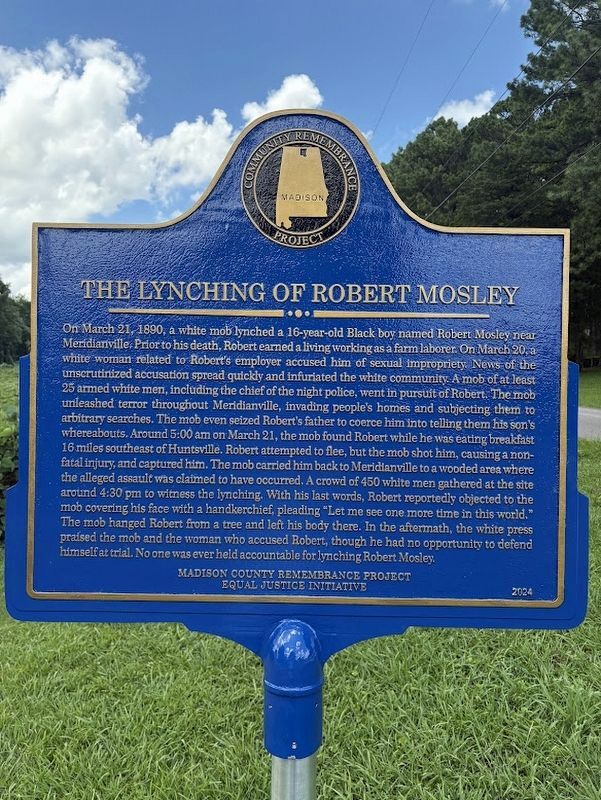 Lynching in America / The Lynching of Robert Mosley image. Click for full size.