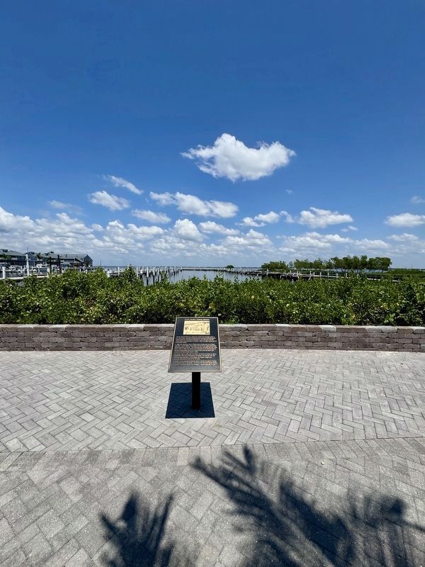 Punta Gorda's Fishing Industry Marker image. Click for full size.