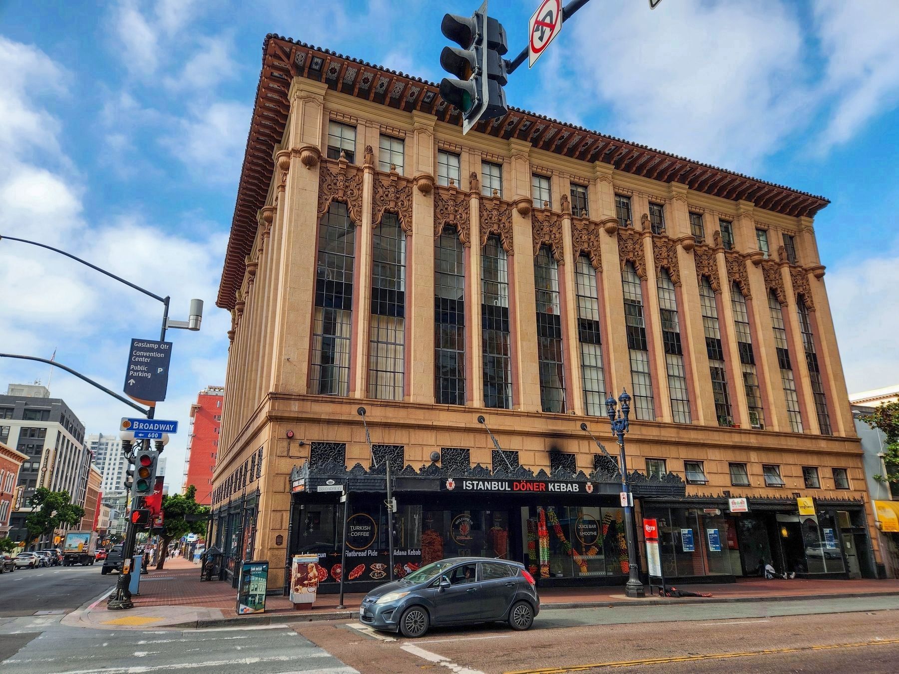 Samuel I. Fox Building and Marker image. Click for full size.