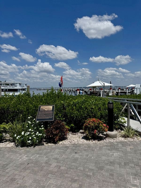 Old Fish Dock Transformed to "Fishermen's Village" Marker image. Click for full size.