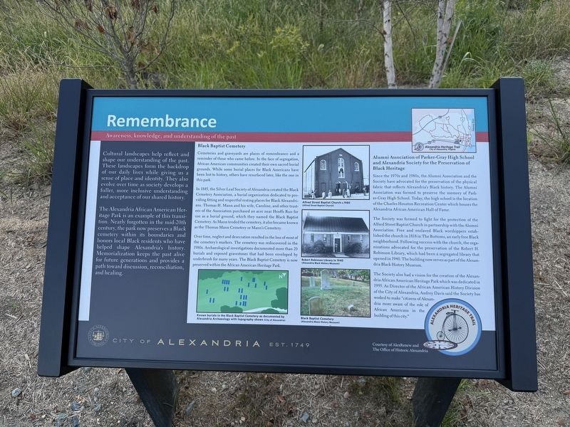 Remembrance Marker image. Click for full size.