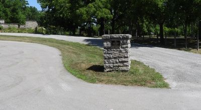 DeCou House Monument c. 1812 - Marker in context image. Click for full size.