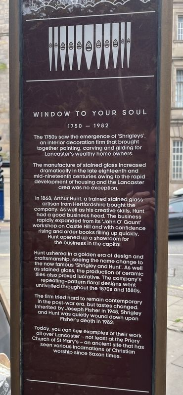 Window to your soul Marker. Click for full size. Window to your soul Marker image. Click for full size.