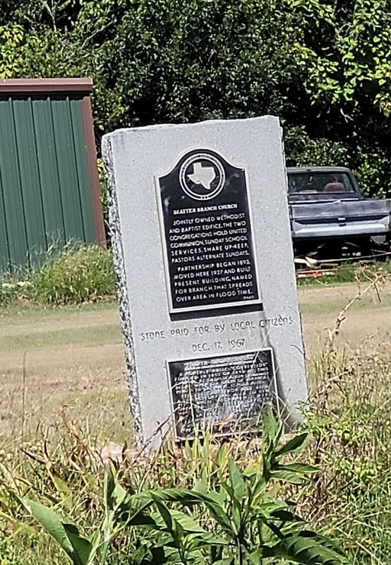 Fourth-Sunday Singing Marker (bottom marker) image. Click for full size.