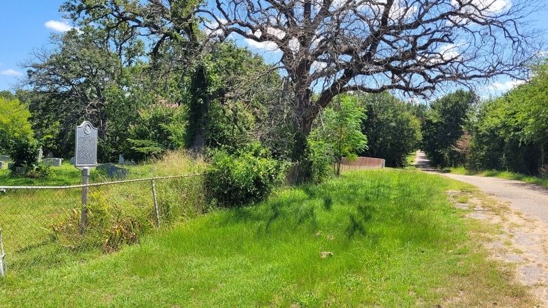 Caney Cemetery and Marker image. Click for full size.