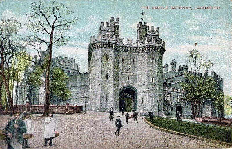 Castle Gateway, Lancaster. Click for full size. Castle Gateway, Lancaster image. Click for full size.