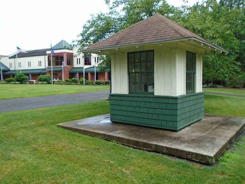 Fairmount Park Guard House Marker. Click for full size. Fairmount Park Guard House Marker image. Click for full size.