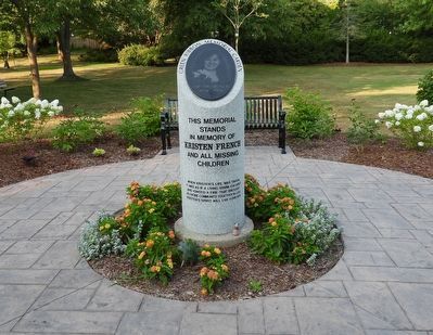Green Ribbon Memorial Garden Marker. Click for full size. Green Ribbon Memorial Garden Marker image. Click for full size.