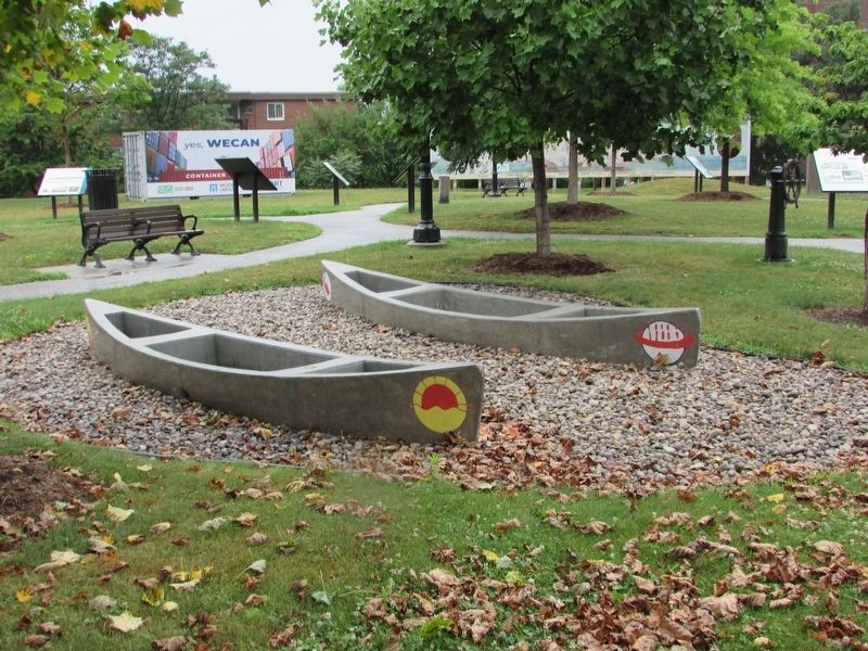 Indigenous Canoes. Click for full size. Indigenous Canoes image. Click for full size.