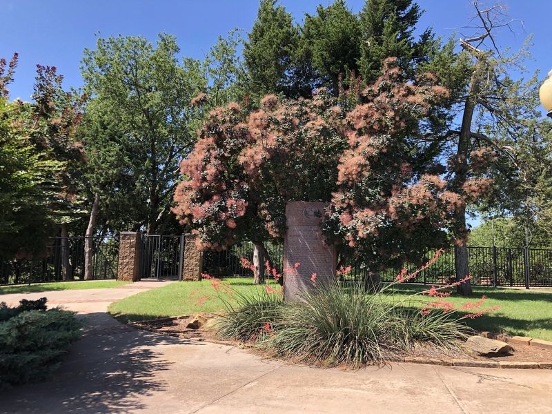 The Civilian Conservation Corps and Oklahoma City Will Rogers Park Marker. Click for full size. The Civilian Conservation Corps and Oklahoma City Will Rogers Park Marker image. Click for full size.