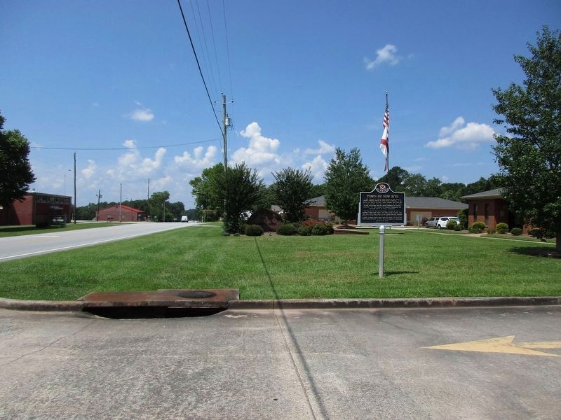 Town of New Site Marker. Click for full size. Town of New Site Marker image. Click for full size.