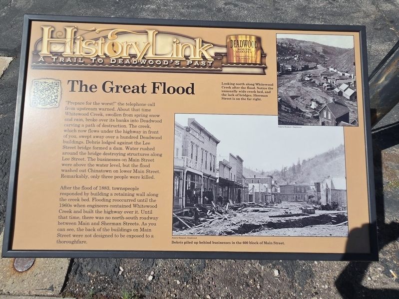 The Great Flood Marker updated image. Click for full size.