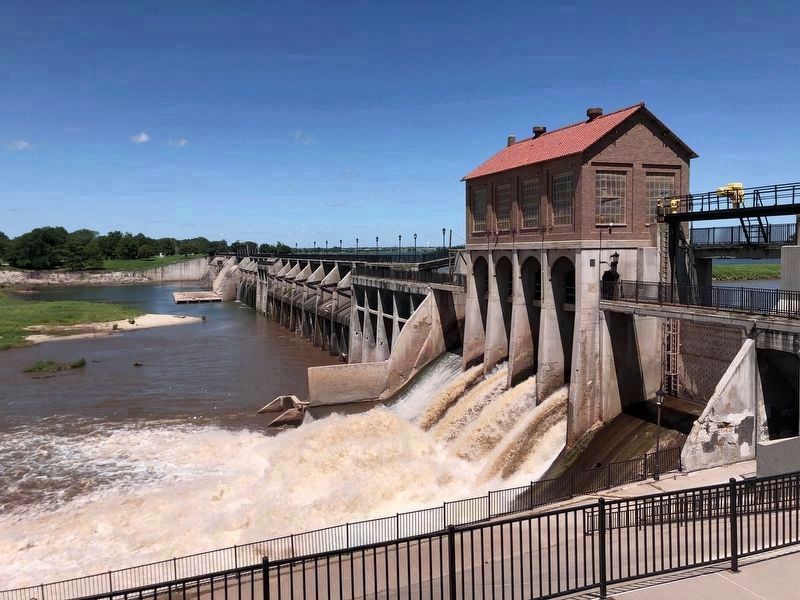 Lake Overholser Dam. Click for full size. Lake Overholser Dam image. Click for full size.