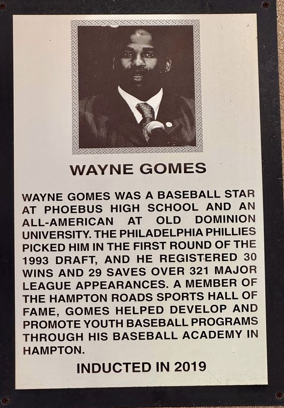 Wayne Gomes Marker image. Click for full size.