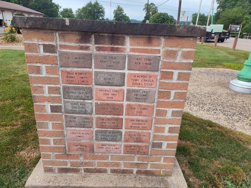 The Founding of Warsaw, Ohio Marker image. Click for full size.